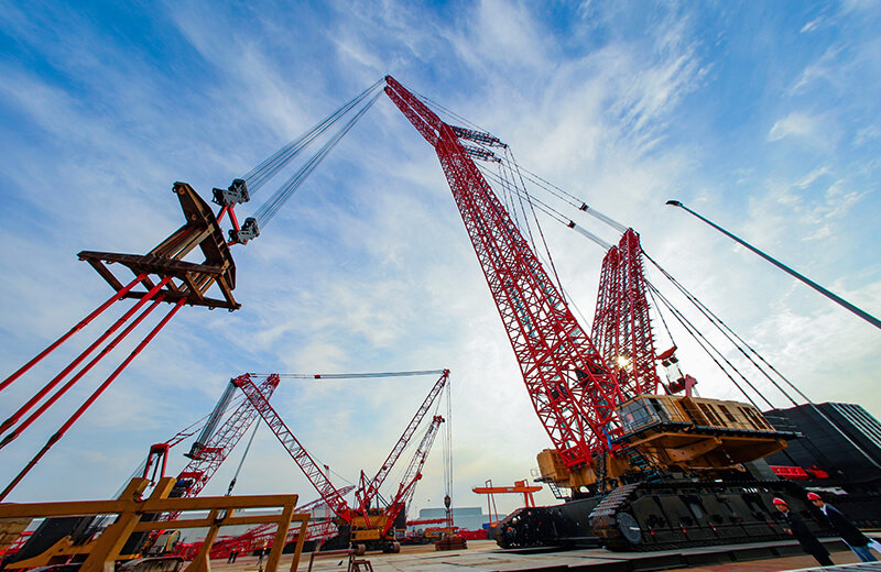 Crawler crane SCC45000A sets new world’s tonnage record